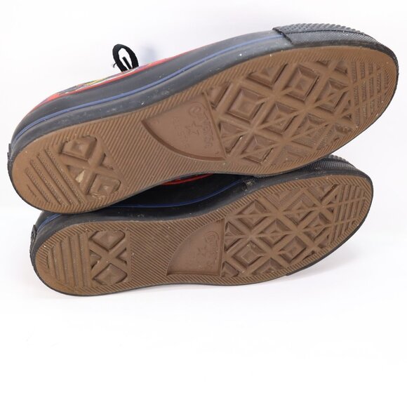 Converse Chuck Taylor Platform OX Womens Sz 8 Black Canvas Shoes 171210C Tie Dye - Picture 9 of 10